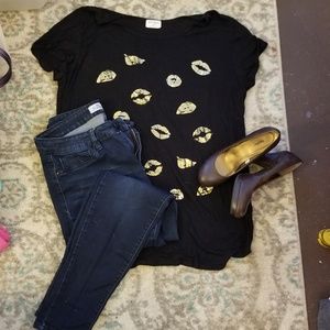 Gold Kisses TSHirt